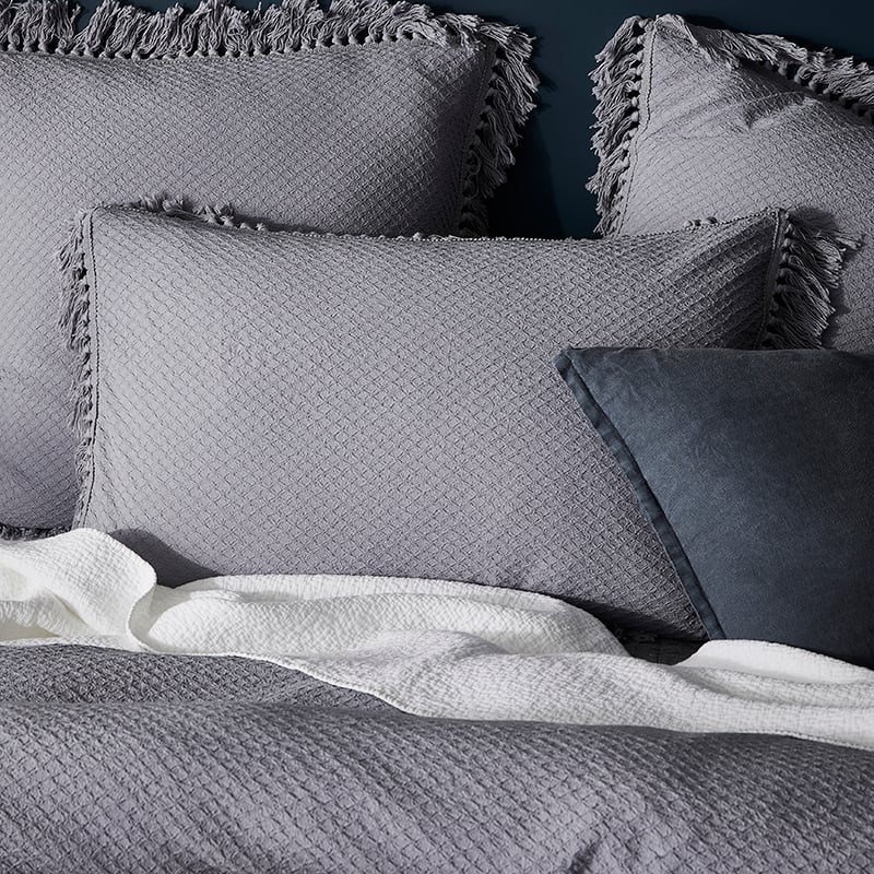 Frankie Quilt Cover Cornflower