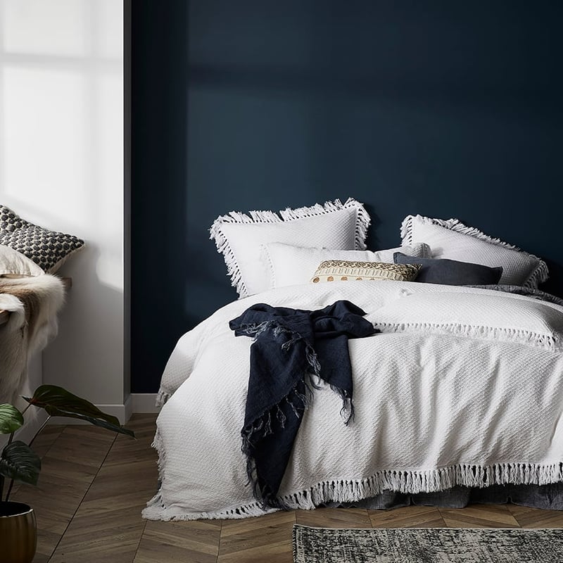 Frankie Quilt Cover Snow
