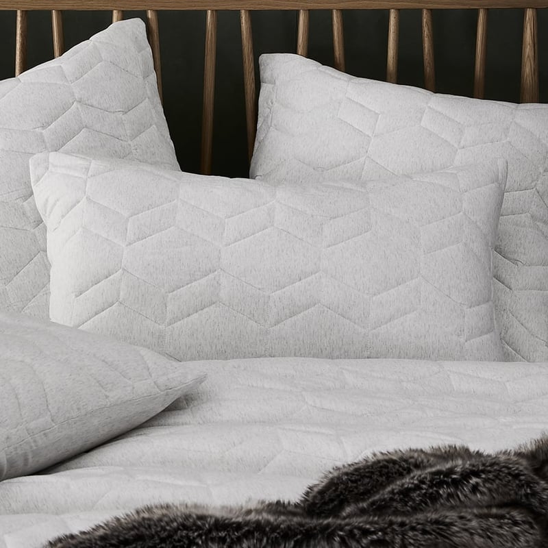 Hampton Bamboo Quilted Quilt Cover Cloud