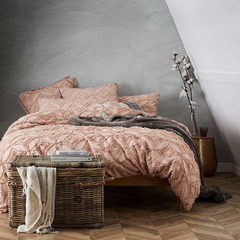Armani Quilt Cover Pink