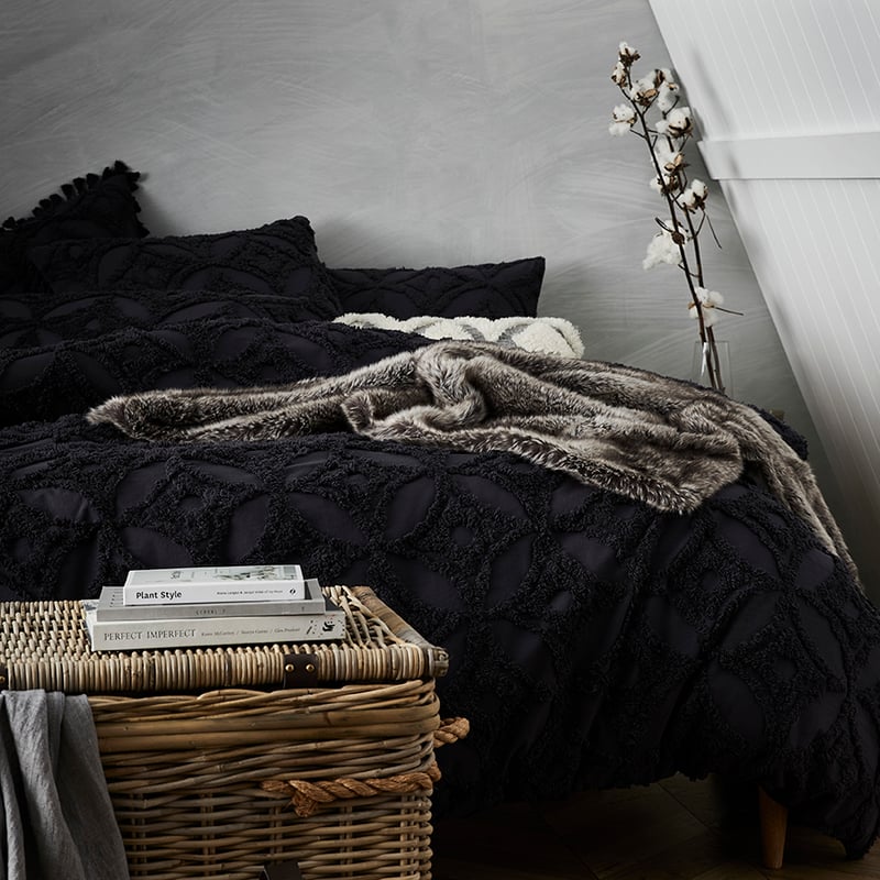 Armani Quilt Cover Slate