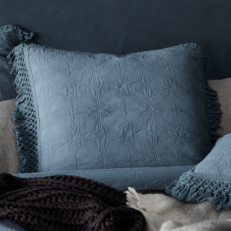 Byron Quilt Cover in Sage