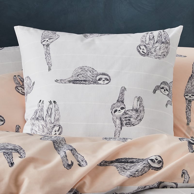 Sidney Quilt Cover Set in Grey