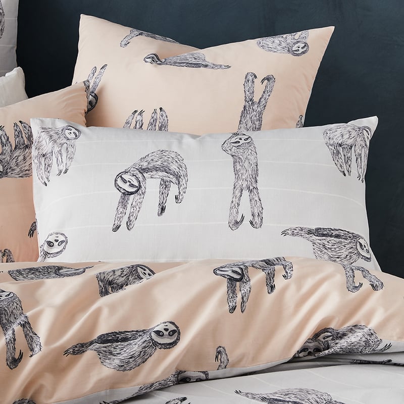 Sidney Quilt Cover Set in Grey
