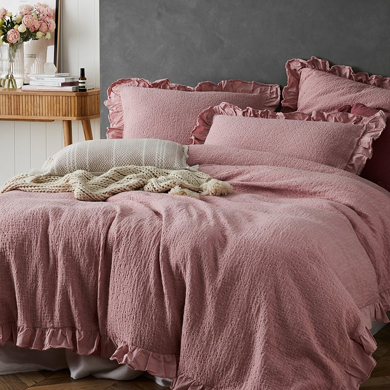 European Wanderlust Quilt Cover in Blossom