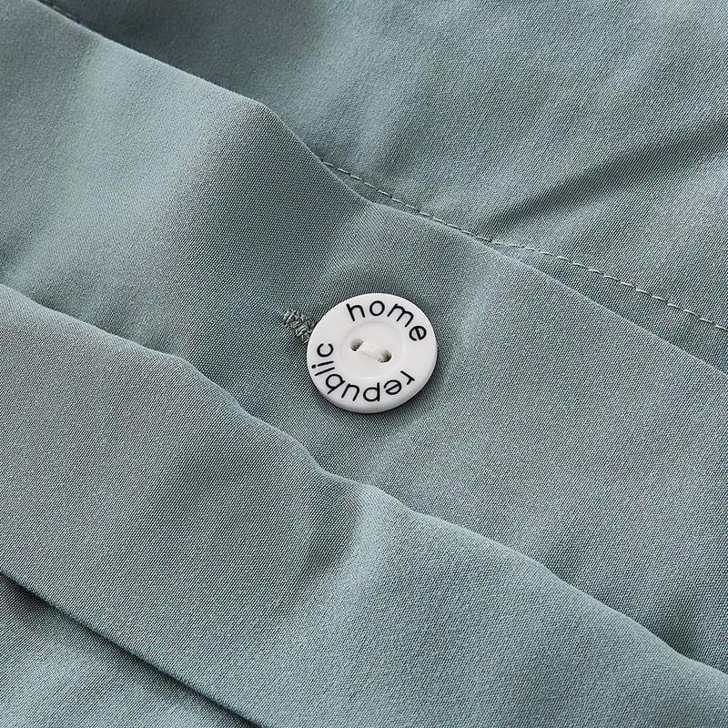 Ripple Quilted Sage Quilt Cover