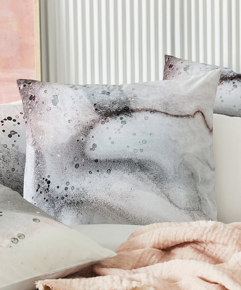 Zurich Stormy Blue Quilt Cover Set