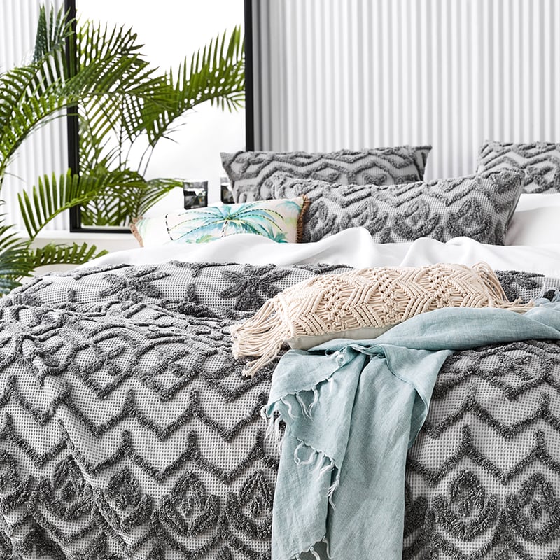 Asilah Quilt Cover Ash 