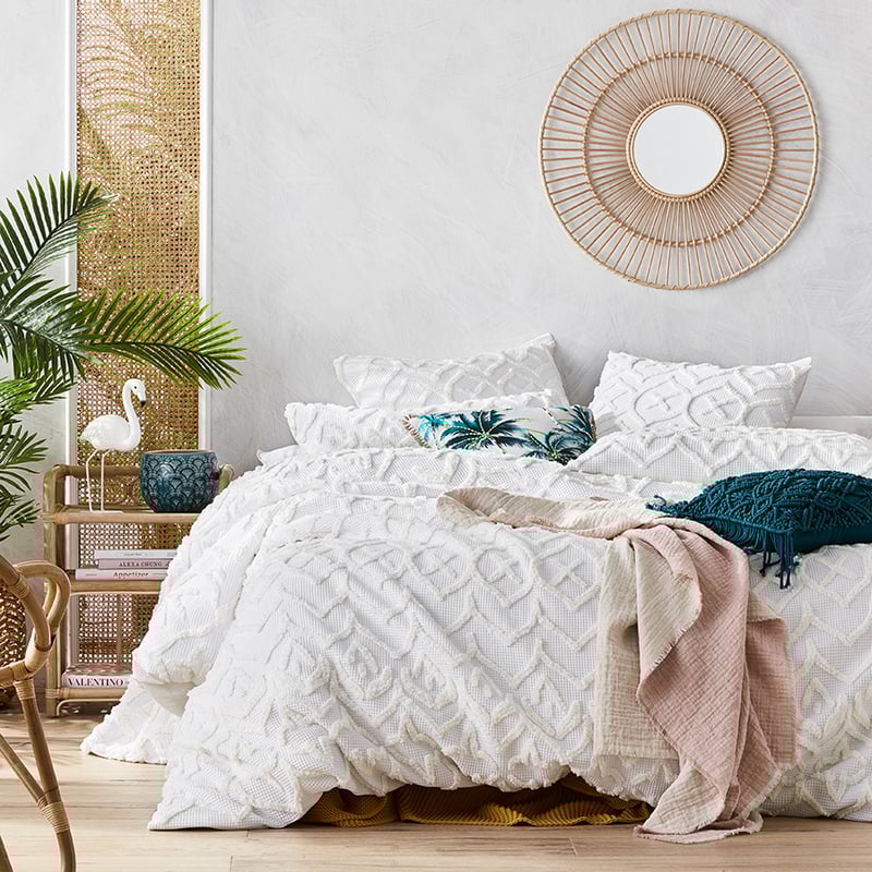 Asilah Quilt Cover Natural