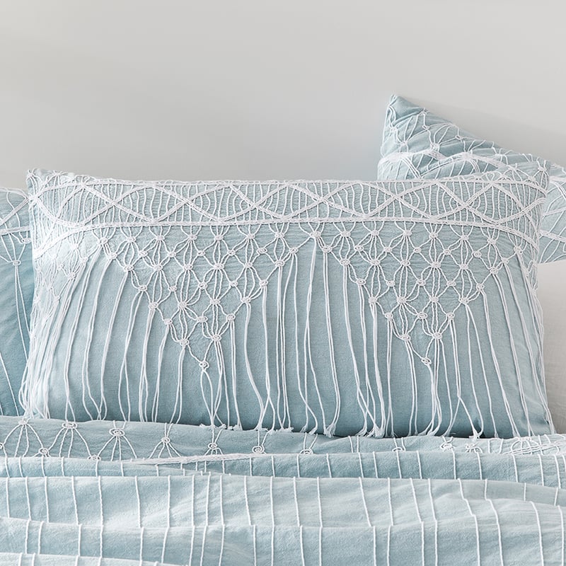 Porto Quilt Cover Blue