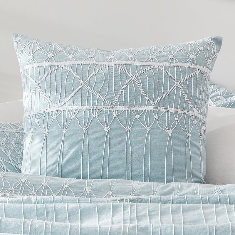 Porto Quilt Cover Blue