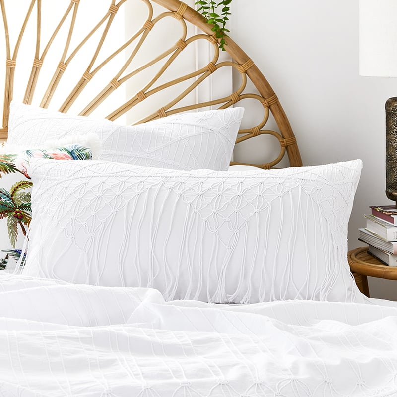 Porto White Quilt Cover