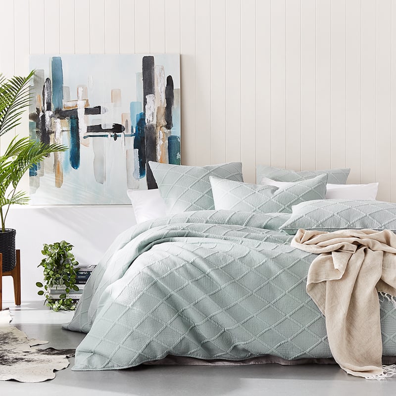 Atticus Marine Quilt Cover