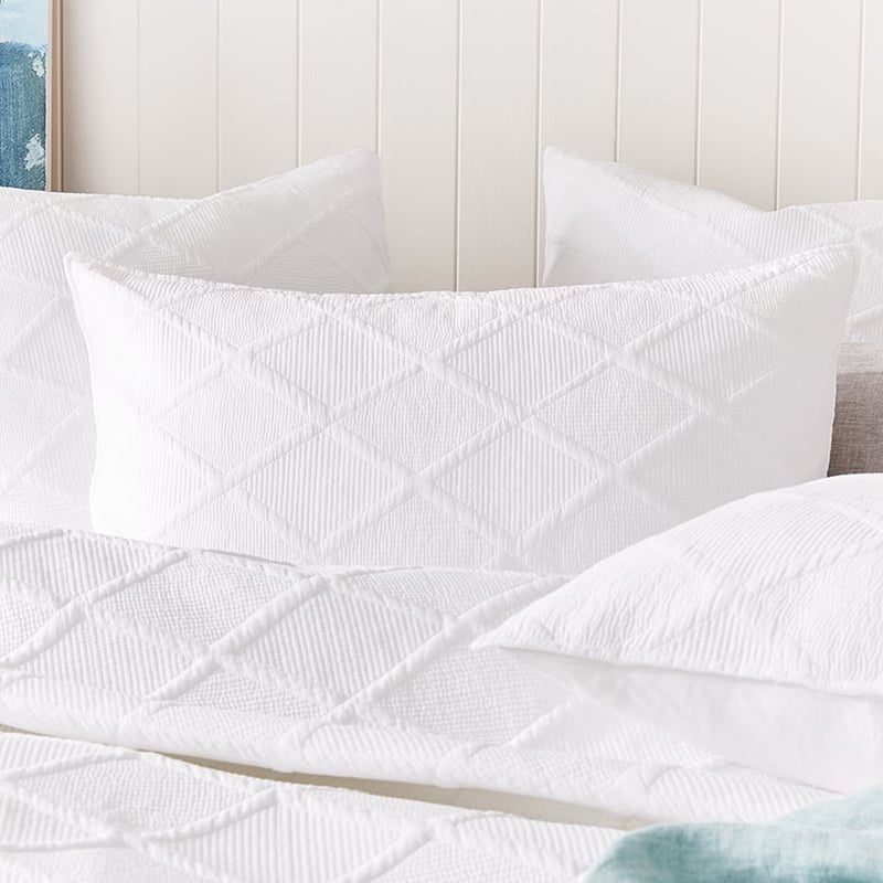 Atticus White Quilt Cover