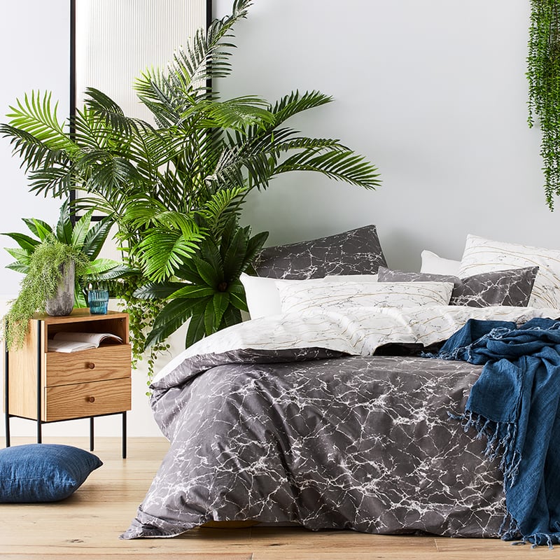 Melrose Marble Quilt Cover Set