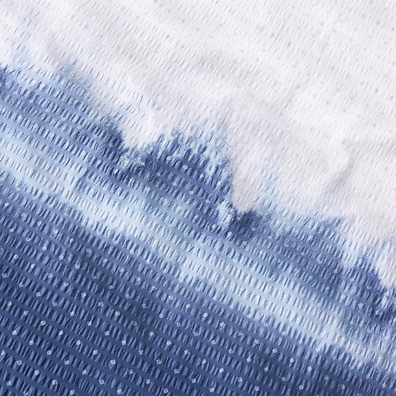 Ombre Quilt Cover Set Blue