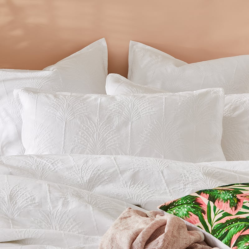 Genoa Mattlesse Quilt Cover White