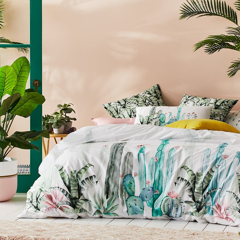 Cacti Quilt Cover Set
