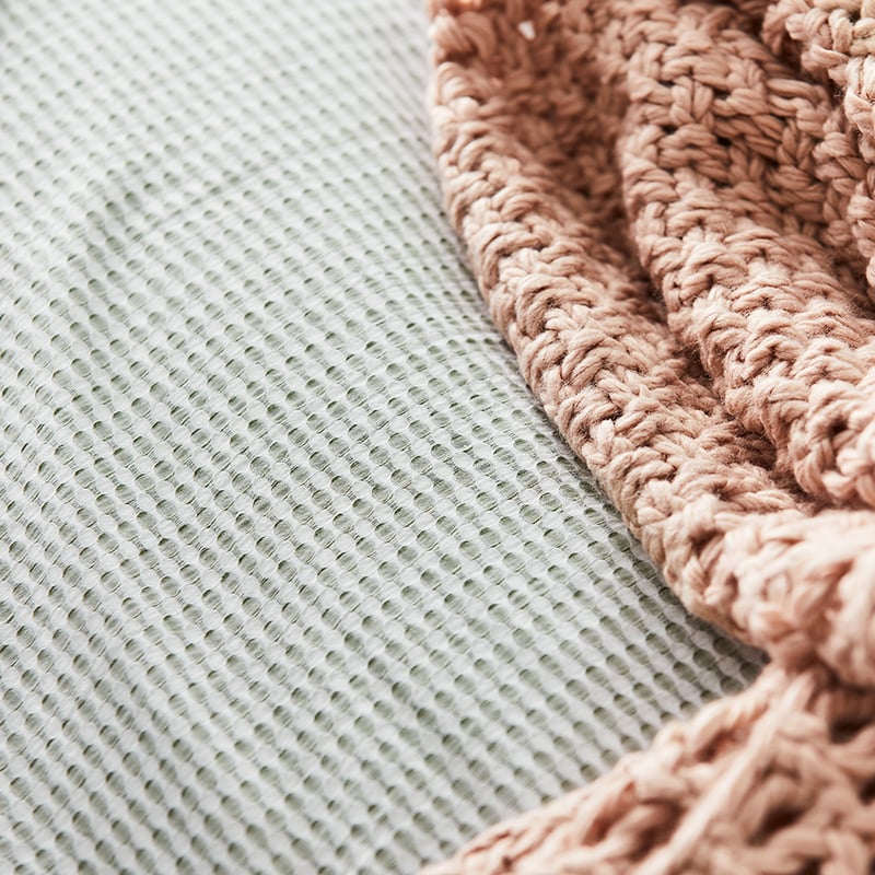 Astra Quilt Cover Set Olive