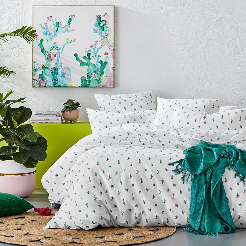 Novelty Cacti Quilt Cover Set