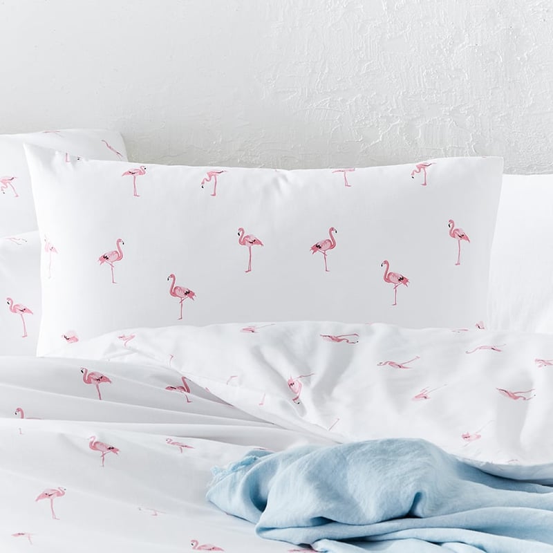Novelty Flamingo Quilt Cover Set