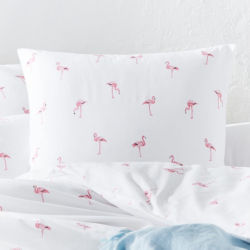 Novelty Flamingo Quilt Cover Set