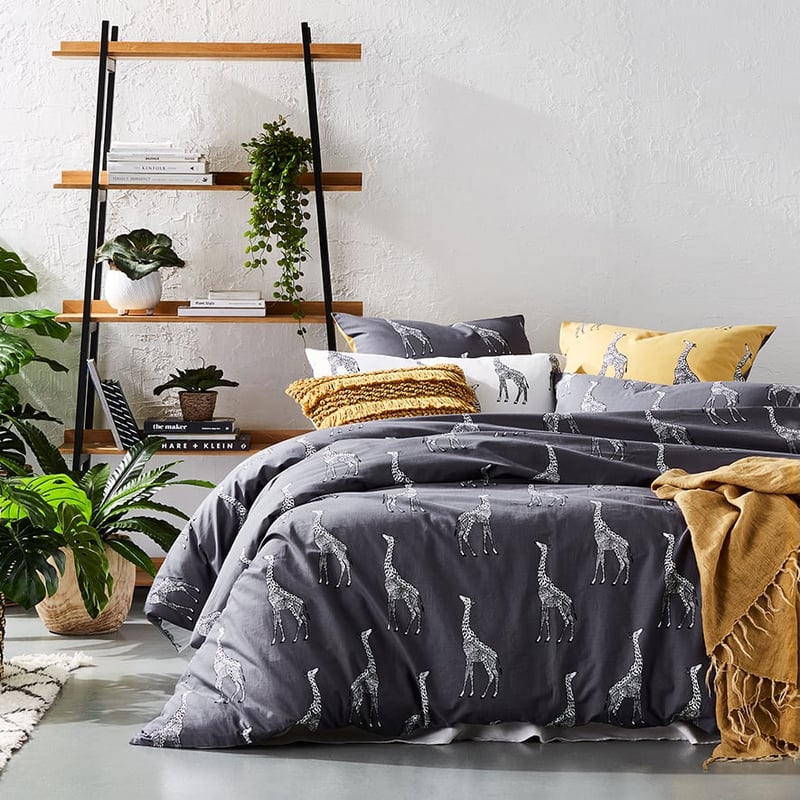 Melman Quilt Cover Set White