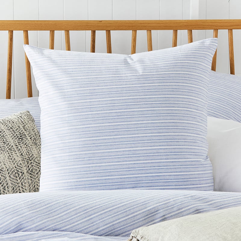 Cronulla Stripe Quilt Cover Set White
