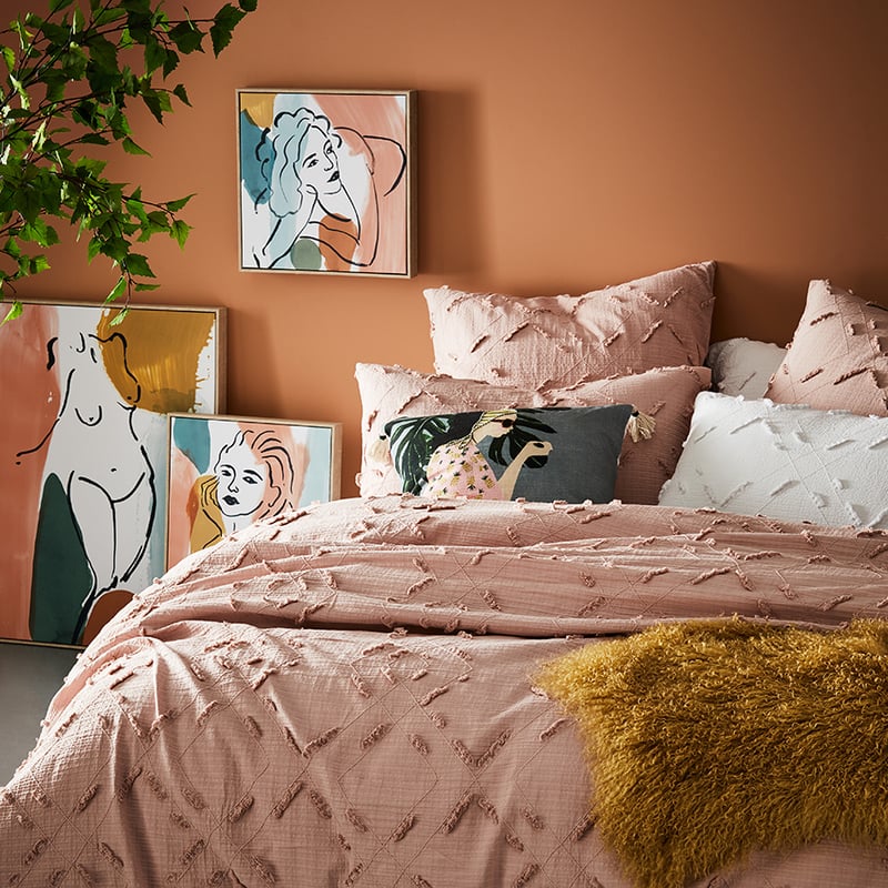 Nova Pink Quilt Cover