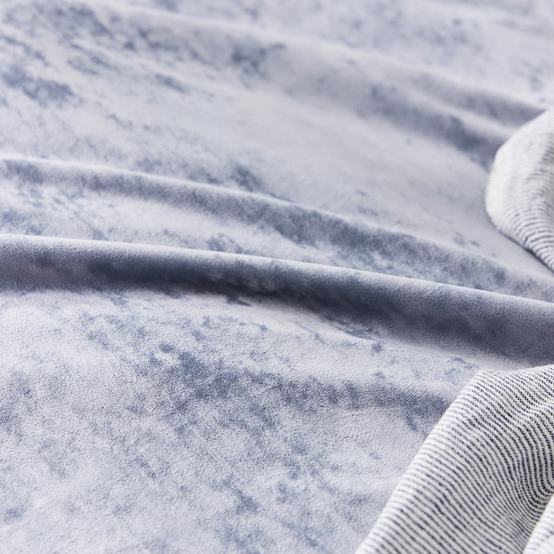 Luxe Velvet Quilt Cover Ash