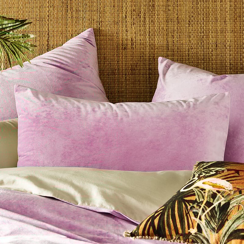 Luxe Velvet Quilt Cover Orchid