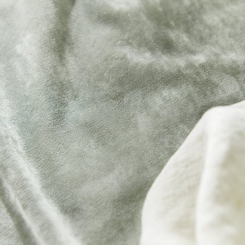 Luxe Velvet Quilt Cover Pistachio