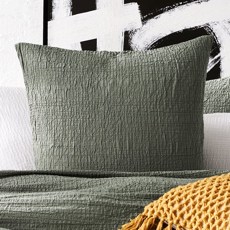 Scout Quilt Cover Set Khaki