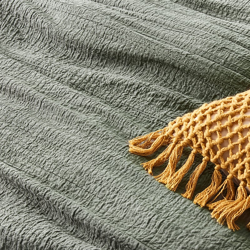 Scout Quilt Cover Set Khaki