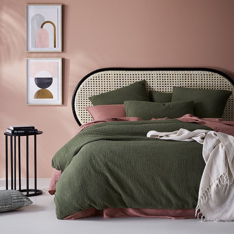 Scout Moss Quilt Cover Set