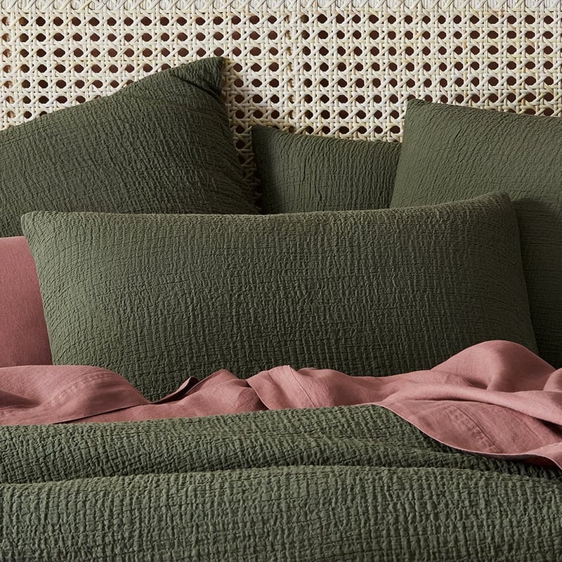 Scout Moss Quilt Cover Set