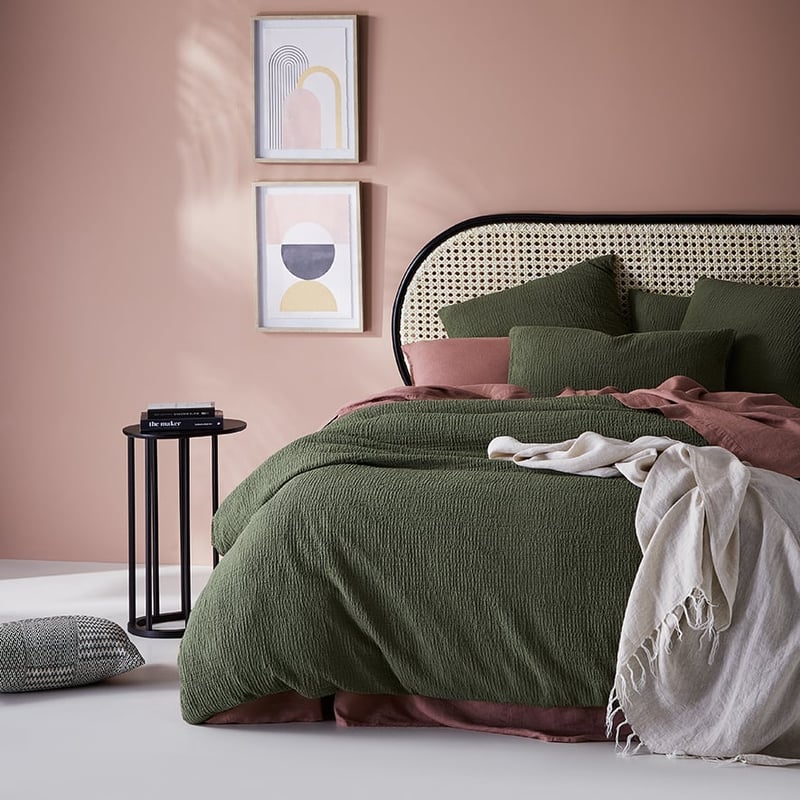 Scout Moss Quilt Cover Set