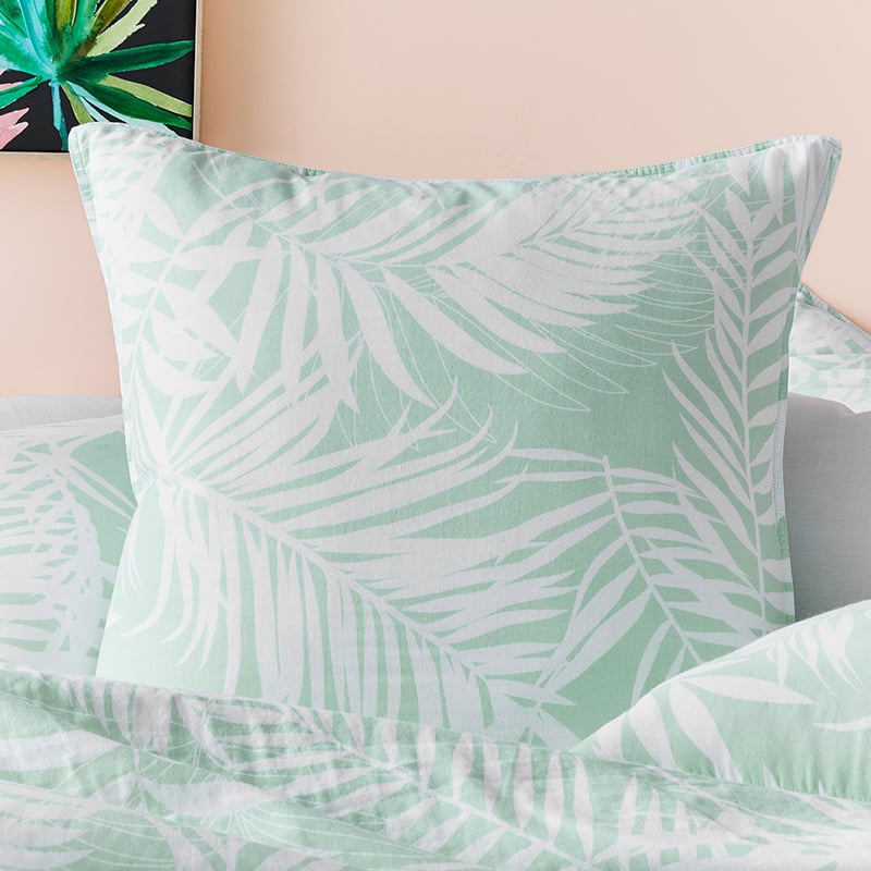 Rio Quilt Cover Set Mint
