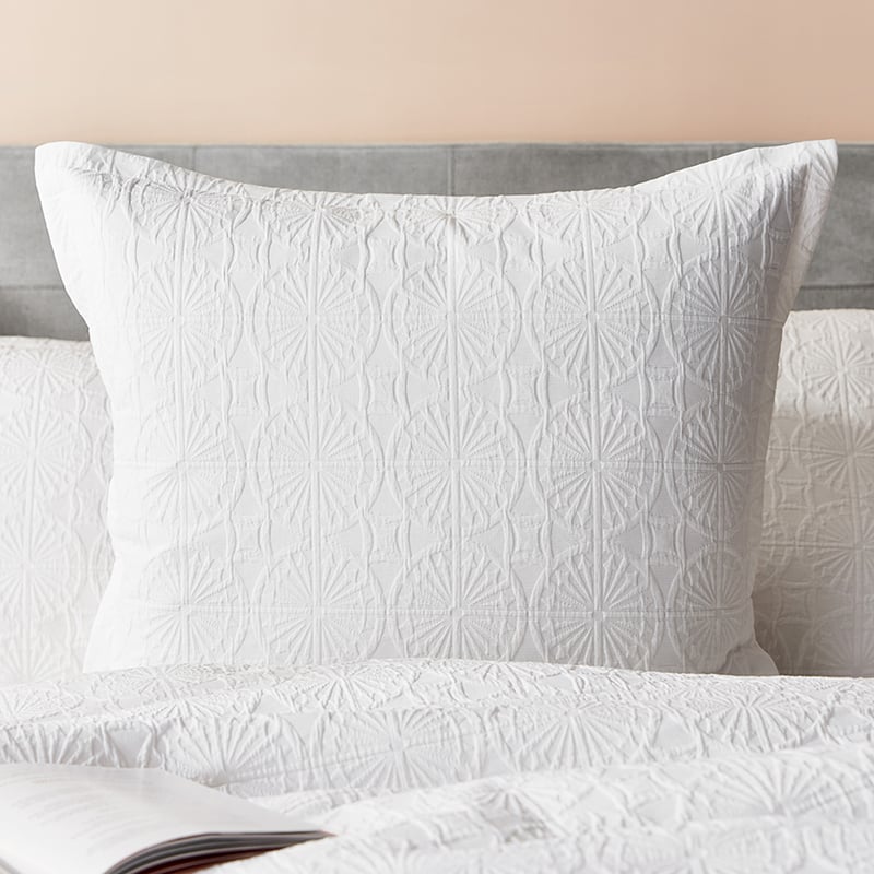 Piper Quilt Cover Snow
