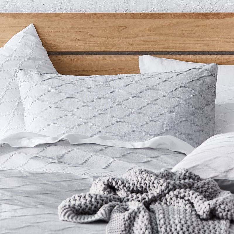 Echo Grey Quilt Cover Set