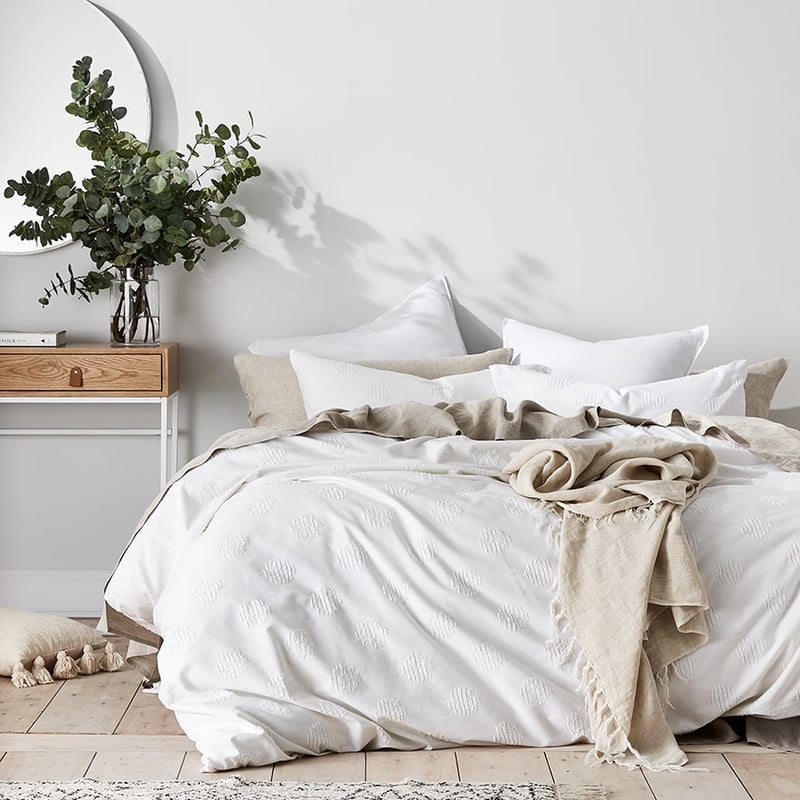 Jager Quilt Cover Set Snow
