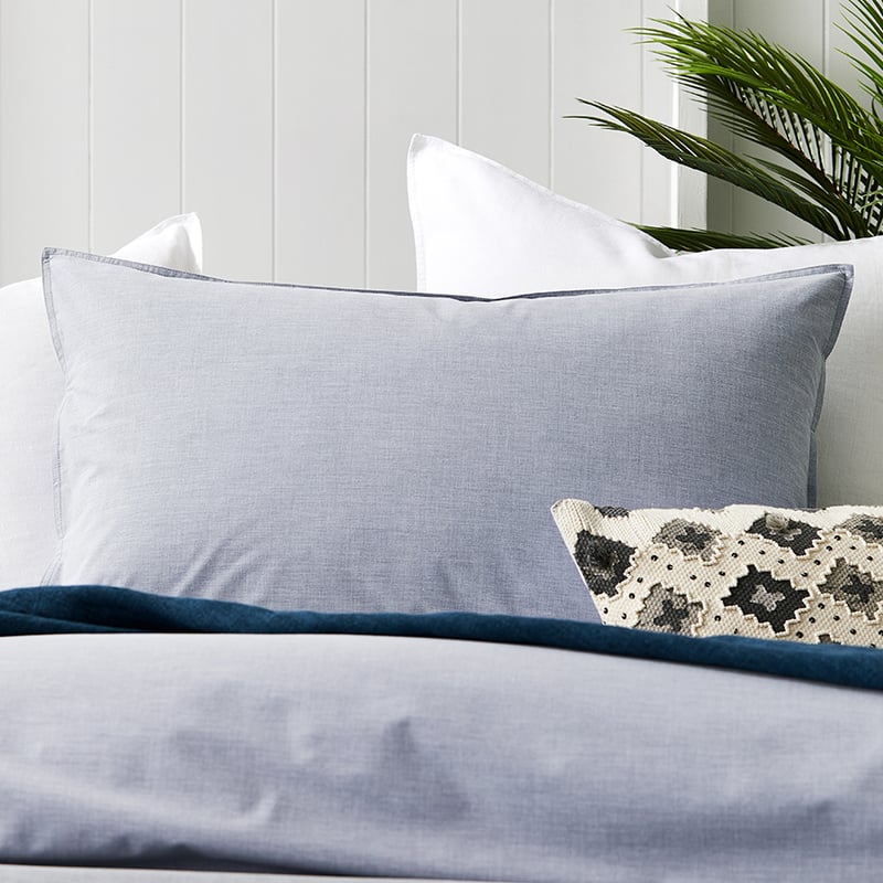 Eco Cotton Denim Quilt Cover Set