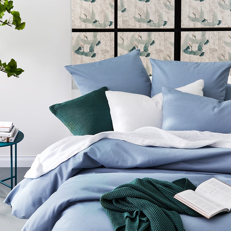 Atlanta Azure Quilt Cover Set