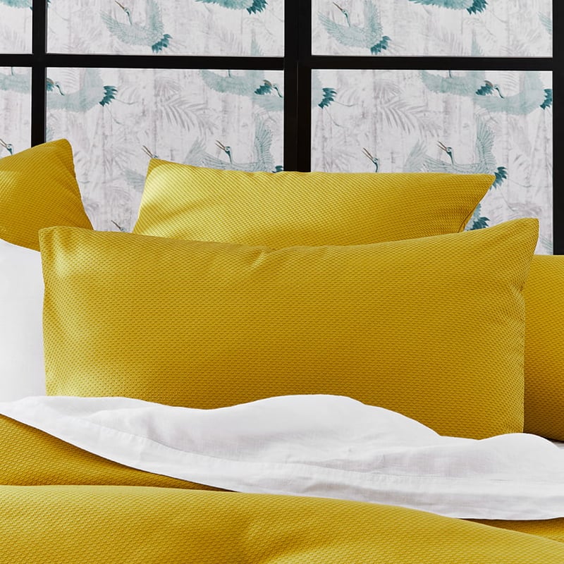 Atlanta Canary Quilt Cover Set