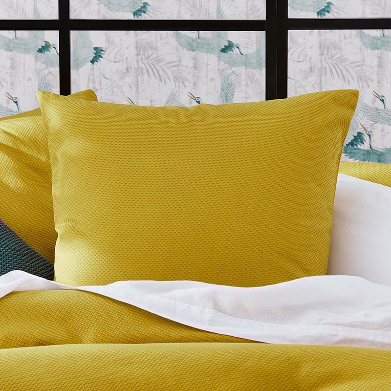 Atlanta Canary Quilt Cover Set
