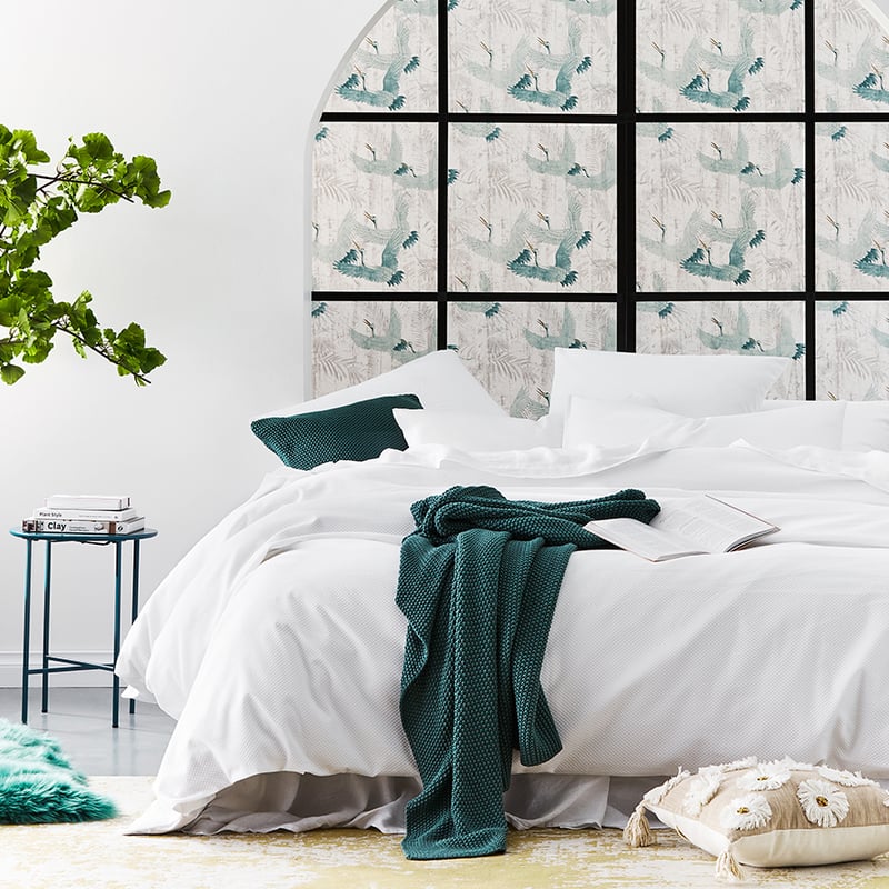Atlanta White Quilt Cover Set