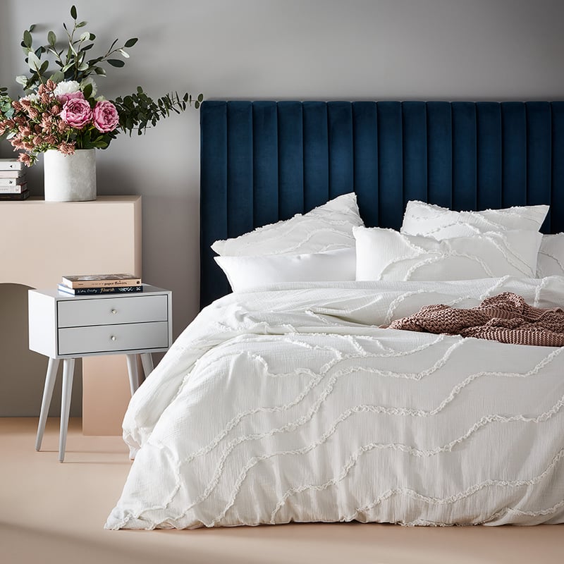 Serenity White Quilt Cover