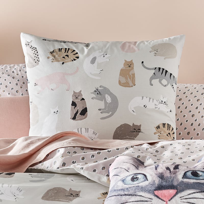 Paws Stone Quilt Cover Set