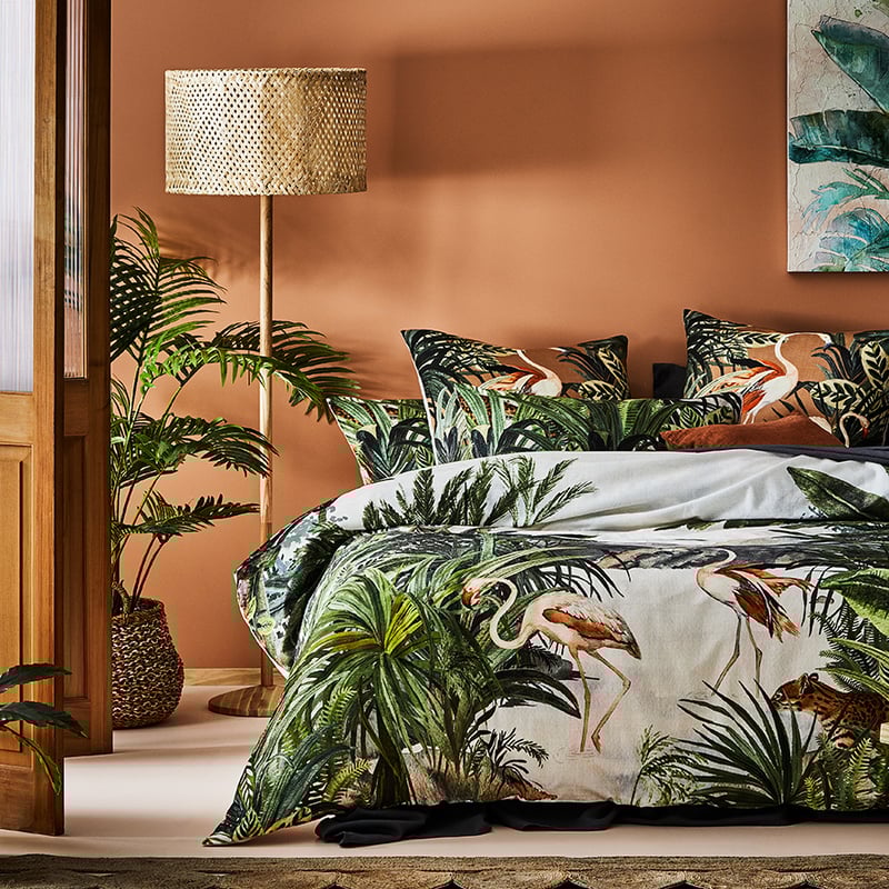 Palma Pine Quilt Cover Set