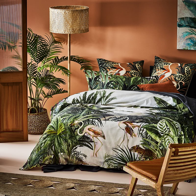 Palma Pine Quilt Cover Set